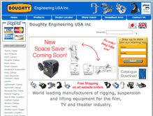 Tablet Screenshot of doughty-usa.com